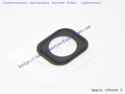 Замена силиконовой прокладки кнопки Home  Apple iPhone 5