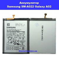 Замена аккумулятора Samsung A02 Galaxy SM-A022 100% оригинал Броварской проспект Левобережка