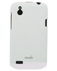 Чехол пластик HTC Desire V (Moshi белый)