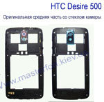 замена средней части корпуса htc desire 500