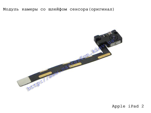 Замена модуля камеры со шлейфом сенсора Apple iPad 2