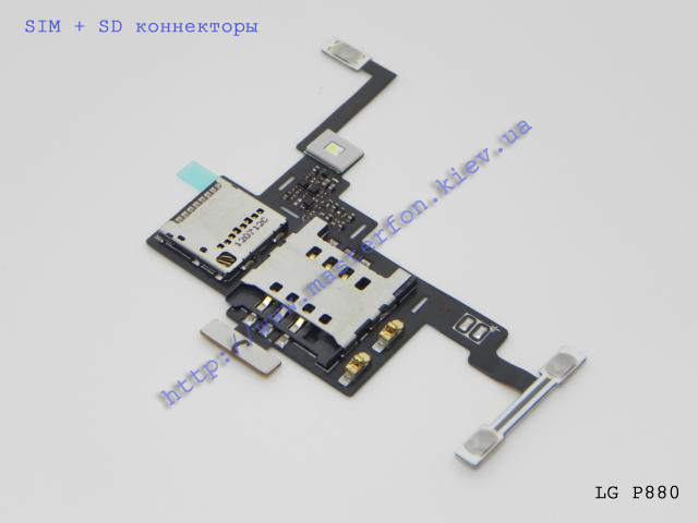Замена SIM и SD коннектора