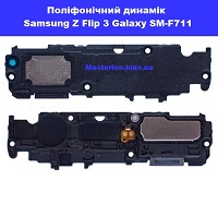 Замена полифонического динамика (бузер) Samsung Flip 3 Galaxy SM-F711 100% оригинал Біля метро КПІ ТЦ Смартплаза