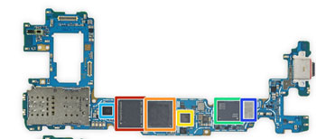 Заменан микросхем Samsung G970f