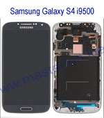 Замена оригинального черного дисплейного модуля Samsung i9500 оригинал