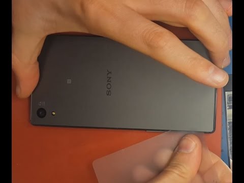 Замена стеклянной крышки аккумулятора Sony Xperia X F5112