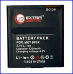 Аккумулятор Motorola XT720 (BP-6X)