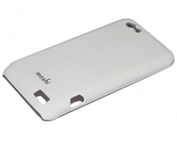 Чехол пластик HTC One V (Moshi белый)