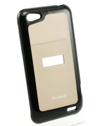 Чехол силиконовый HTC One V (Modeall чёрный)