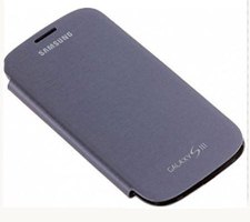Чехол флип Samsung i9300 (Синий)