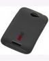 Чехол силиконовый HTC One S (Capdase чёрный)