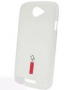 Чехол силиконовый HTC One S (Capdase белый)