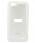 Чехол силиконовый HTC One V (Modeall белый)