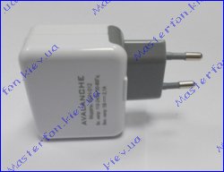 Универсальное зарядное устройство с разъёмом USB (2А)
