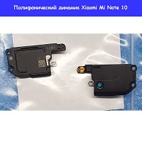 Замена полифонического динамика (бузер) Xiaomi Mi Note 10 Днепровский район метро Лесная
