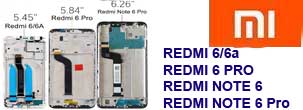 Замена дисплея xiaomi Redmi 6 6 pro Redmi Note 6